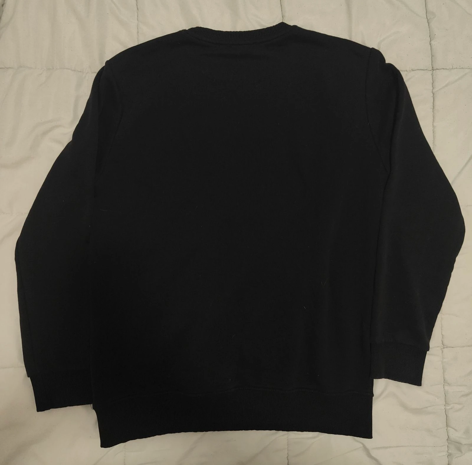 Jersey Hugo Boss hombre talla L negro/gris y banda verde con logo bordado – photo 7